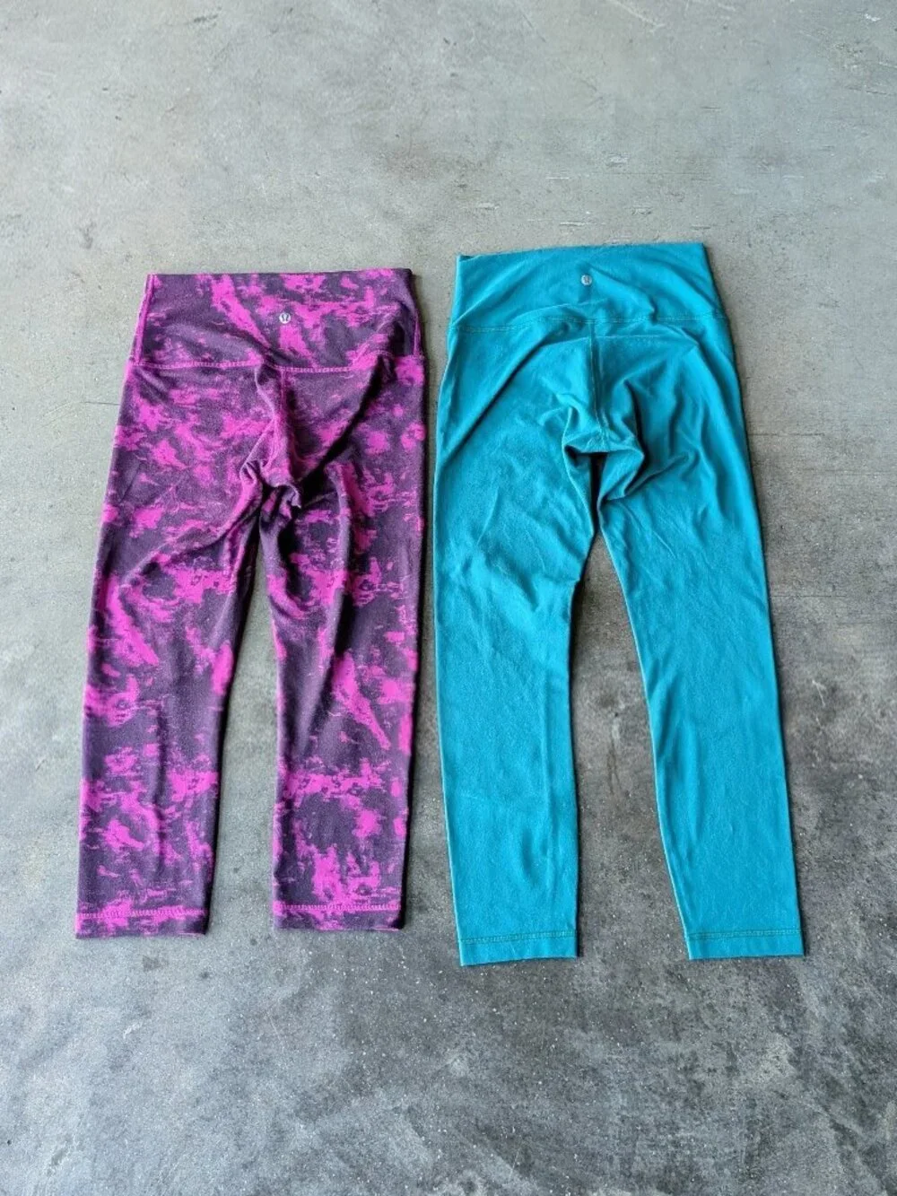 Lululemon Wunder Under Pant Hi Rise Bundle of Two Leggings size 6 - Picture 8 of 8